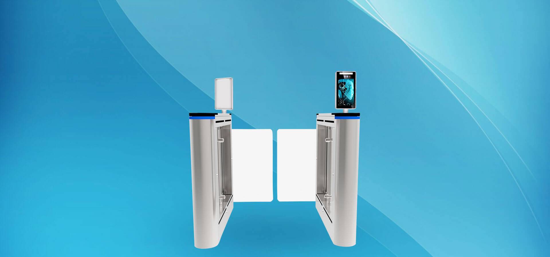 人臉識別通道閘圖1