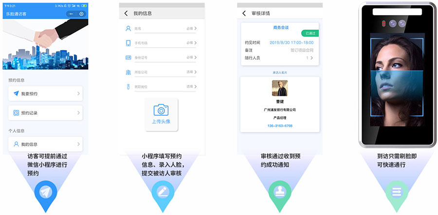 微信小程序訪客預(yù)約來訪功能